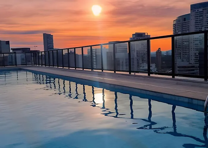 Studio Piscina Skyline Frente Ao Shop Eldorado