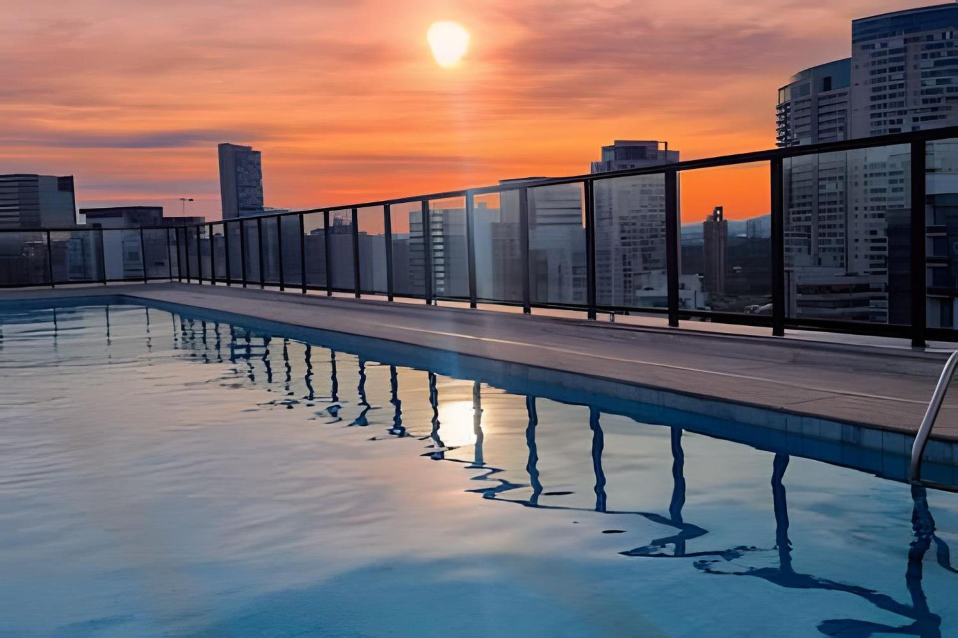 Piscina Skyline Frente Ao Shop Eldorado *